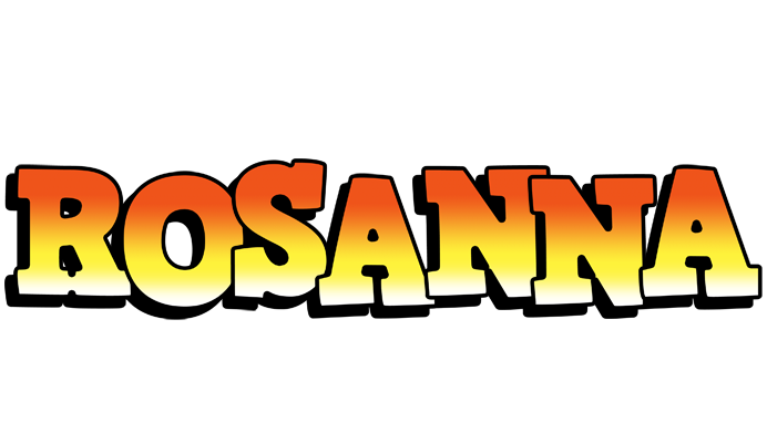 Rosanna sunset logo