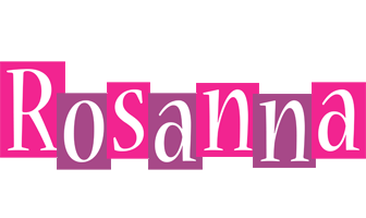 Rosanna whine logo