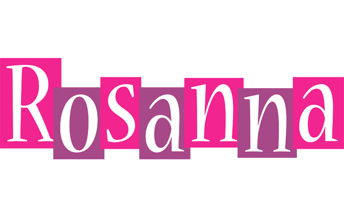 Rosanna whine logo