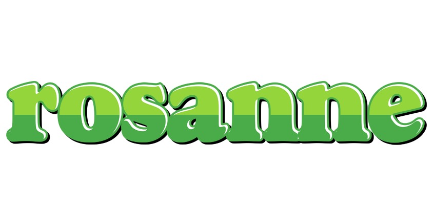 Rosanne apple logo