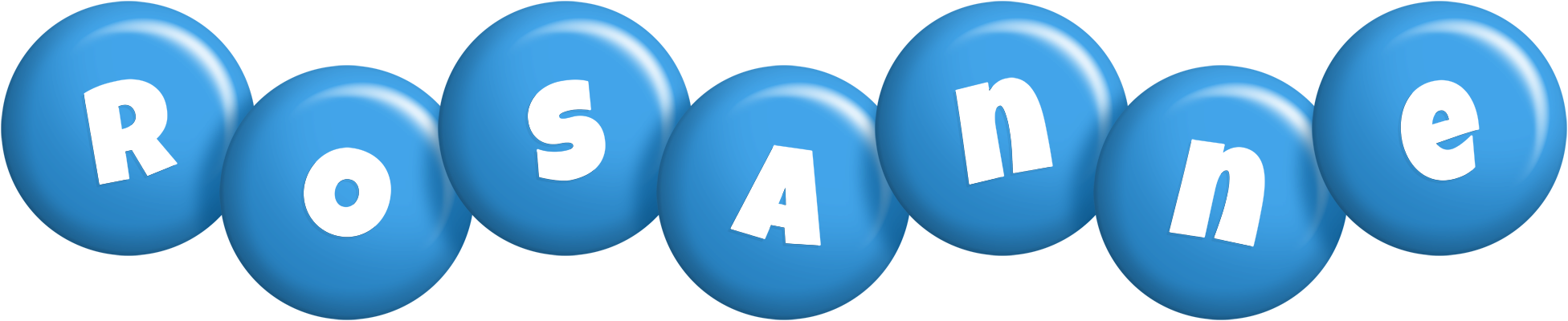 Rosanne candy-blue logo