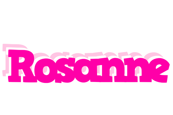 Rosanne dancing logo