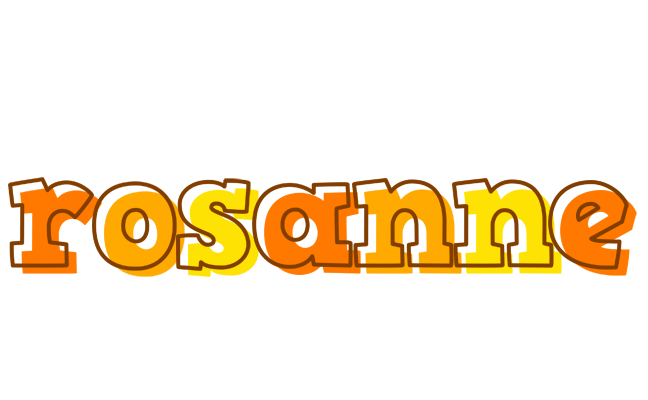 Rosanne desert logo