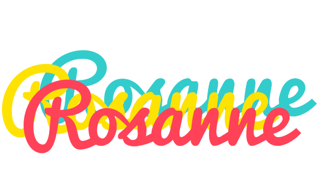 Rosanne disco logo
