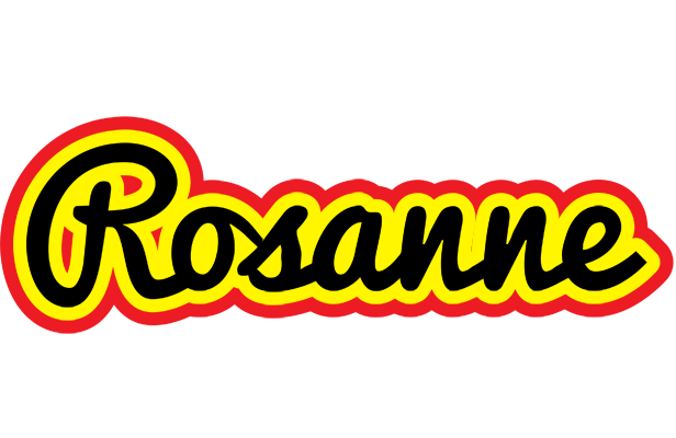 Rosanne flaming logo