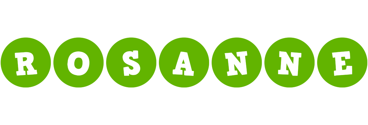 Rosanne games logo