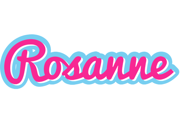 Rosanne popstar logo