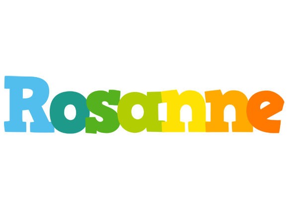 Rosanne rainbows logo