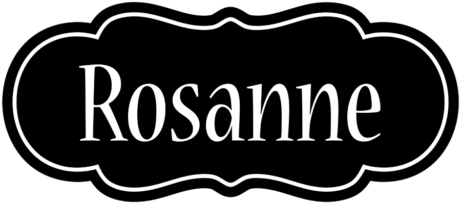Rosanne welcome logo