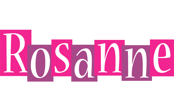 Rosanne whine logo