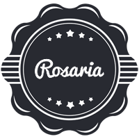 Rosaria badge logo