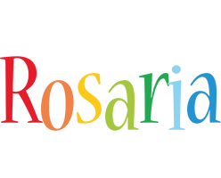 Rosaria birthday logo