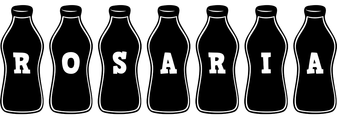 Rosaria bottle logo