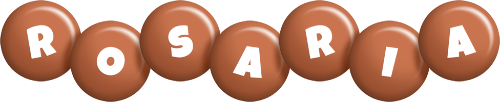 Rosaria candy-brown logo