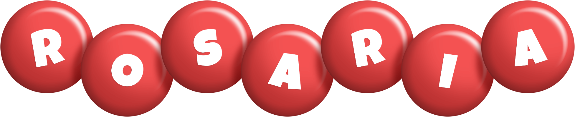 Rosaria candy-red logo