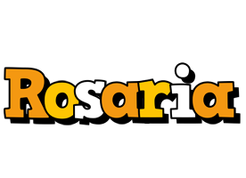 Rosaria cartoon logo