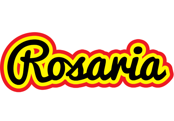 Rosaria flaming logo
