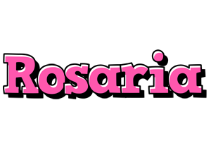 Rosaria girlish logo