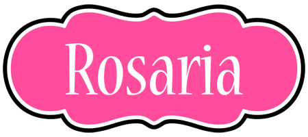 Rosaria invitation logo