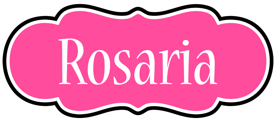 Rosaria invitation logo