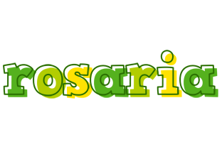 Rosaria juice logo