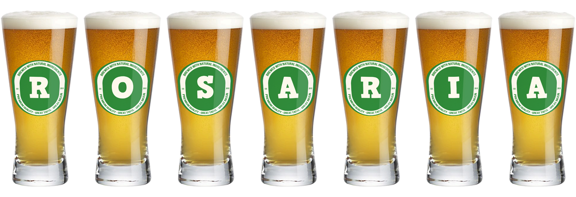 Rosaria lager logo
