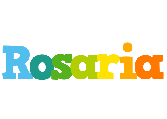 Rosaria rainbows logo