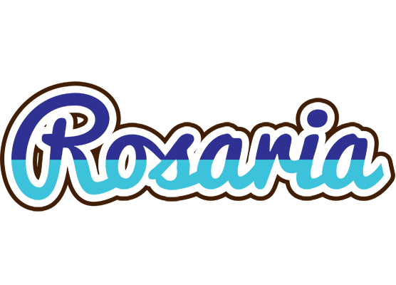 Rosaria raining logo