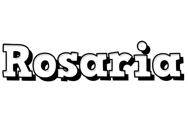 Rosaria snowing logo