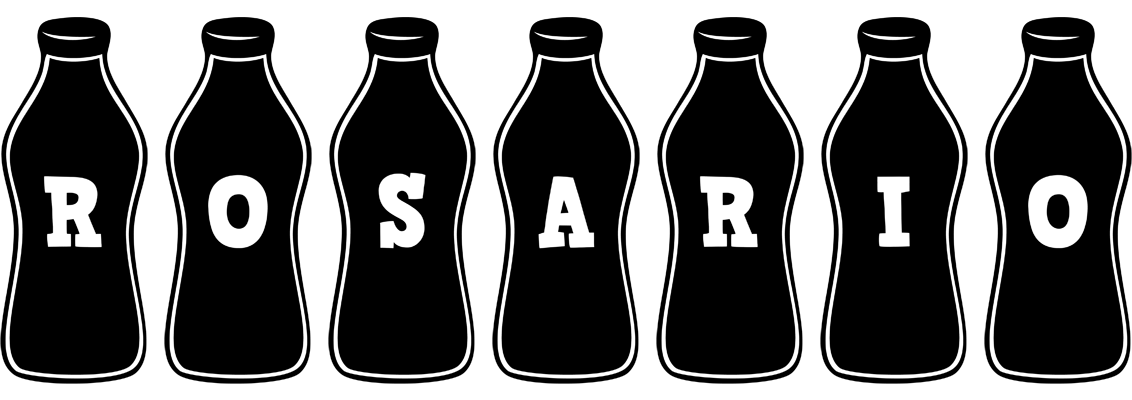 Rosario bottle logo