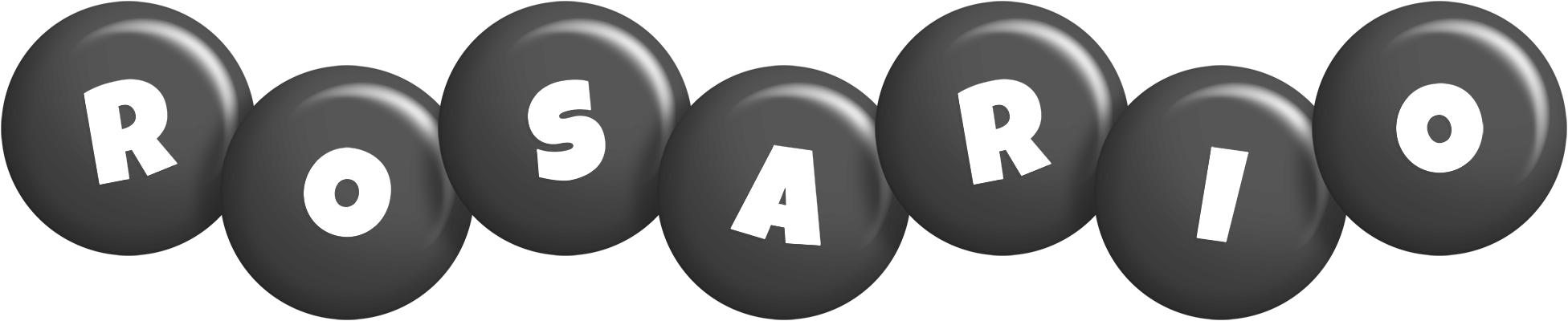 Rosario candy-black logo