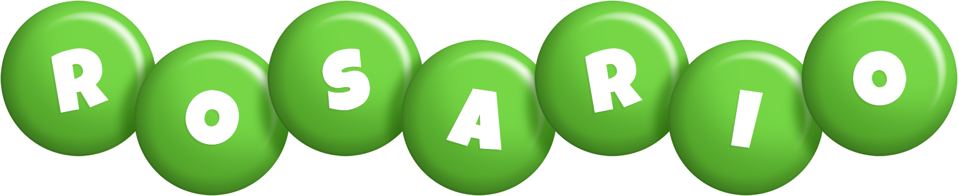 Rosario candy-green logo