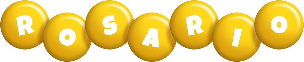 Rosario candy-yellow logo
