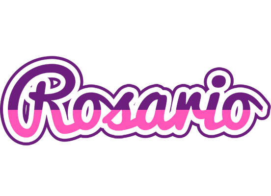 Rosario cheerful logo