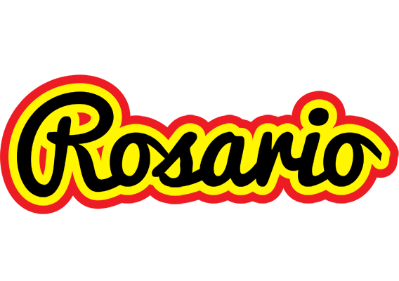 Rosario flaming logo