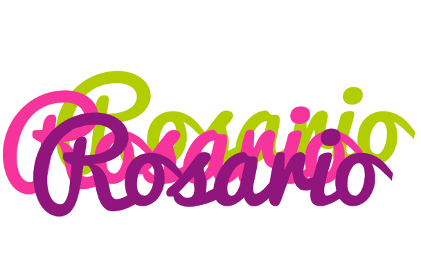 Rosario flowers logo