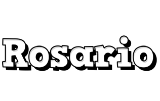Rosario snowing logo
