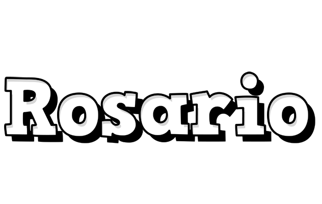 Rosario snowing logo