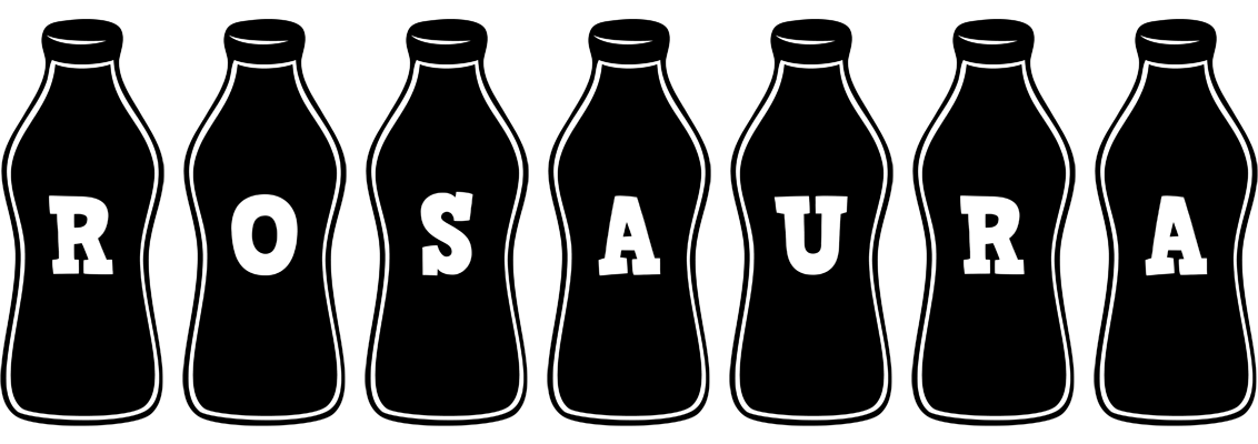 Rosaura bottle logo