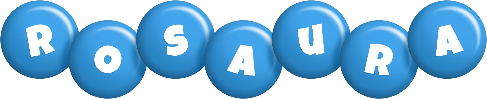 Rosaura candy-blue logo
