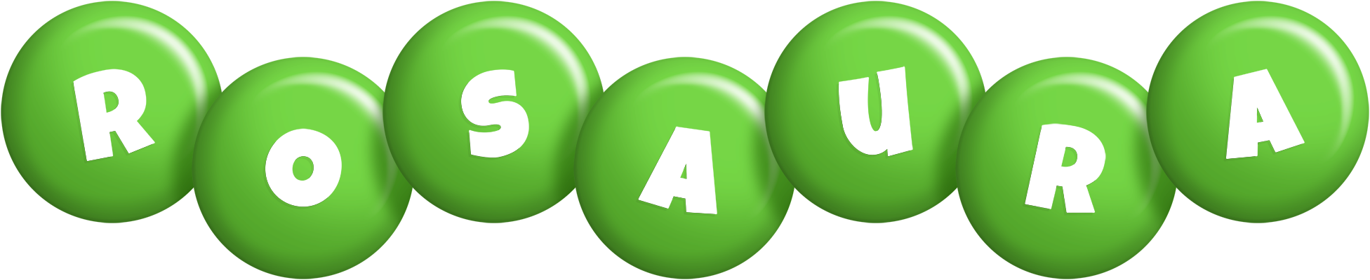 Rosaura candy-green logo