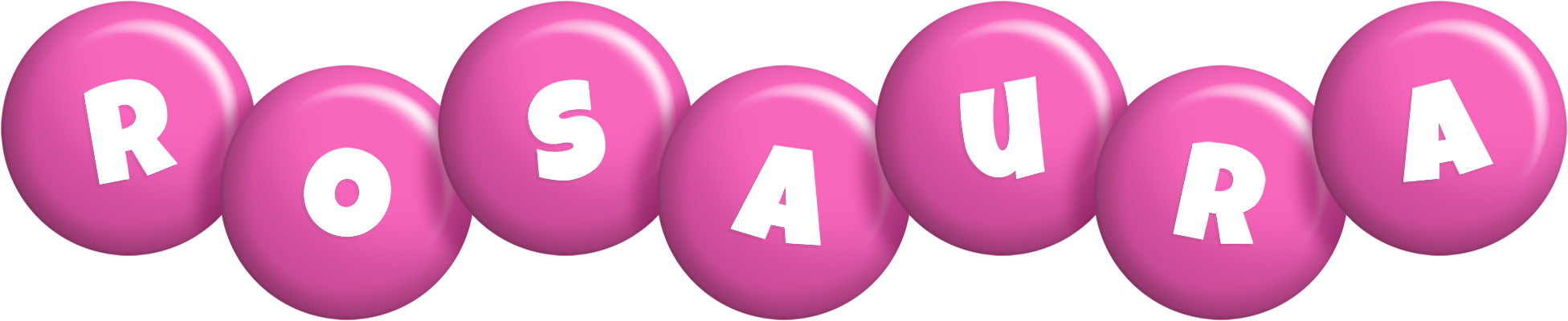 Rosaura candy-pink logo