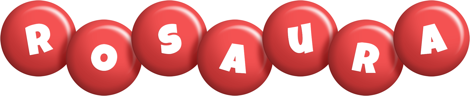 Rosaura candy-red logo