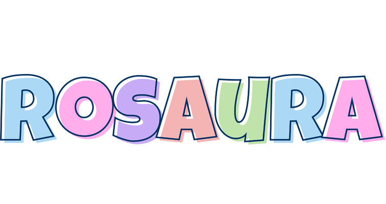 Rosaura pastel logo