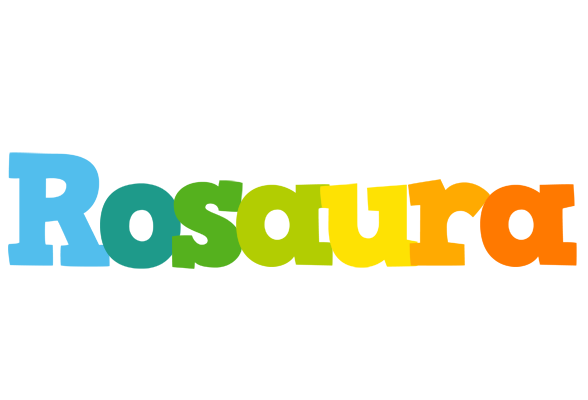 Rosaura rainbows logo