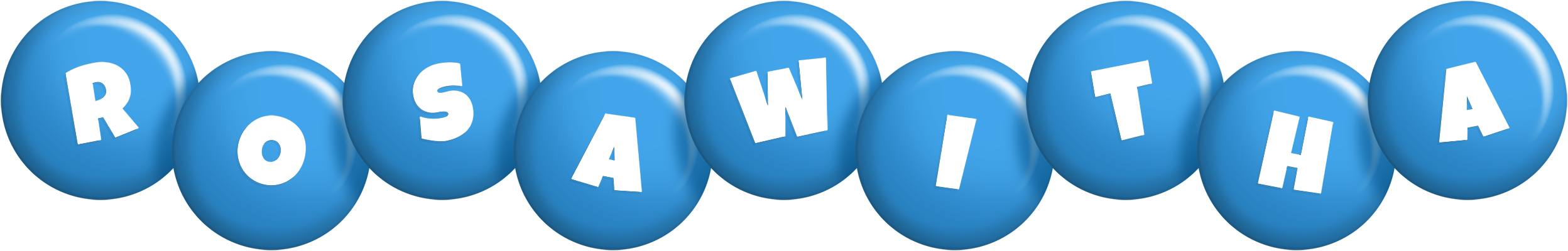 Rosawitha candy-blue logo