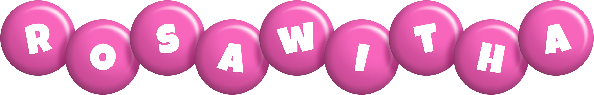 Rosawitha candy-pink logo