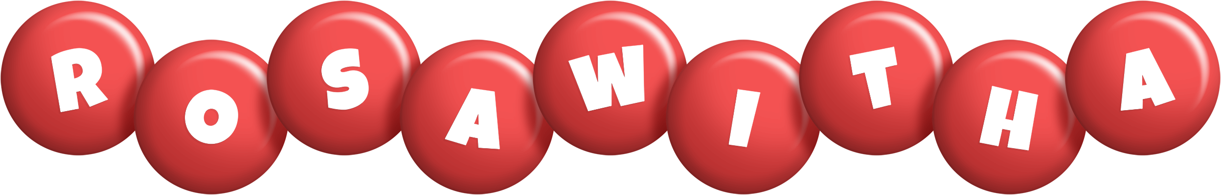 Rosawitha candy-red logo