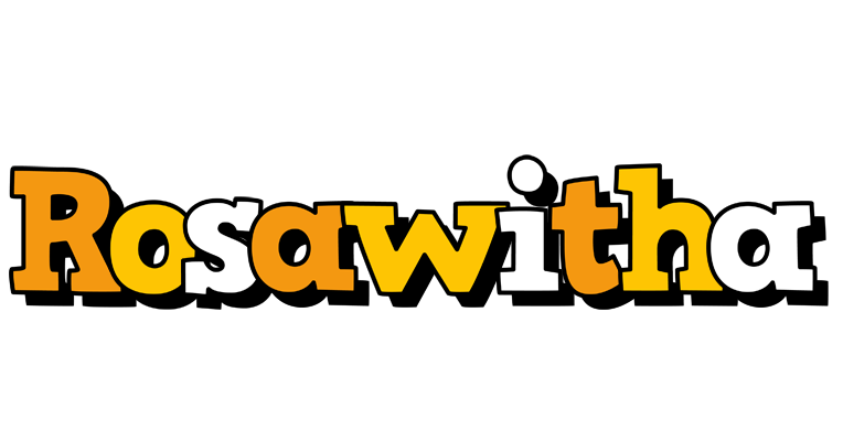 Rosawitha cartoon logo