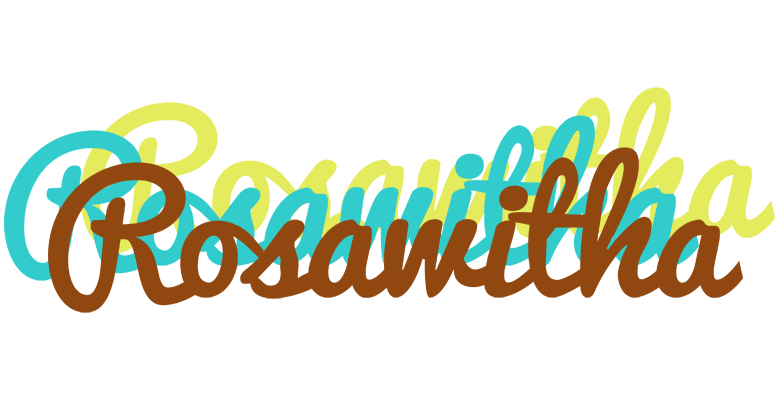 Rosawitha cupcake logo